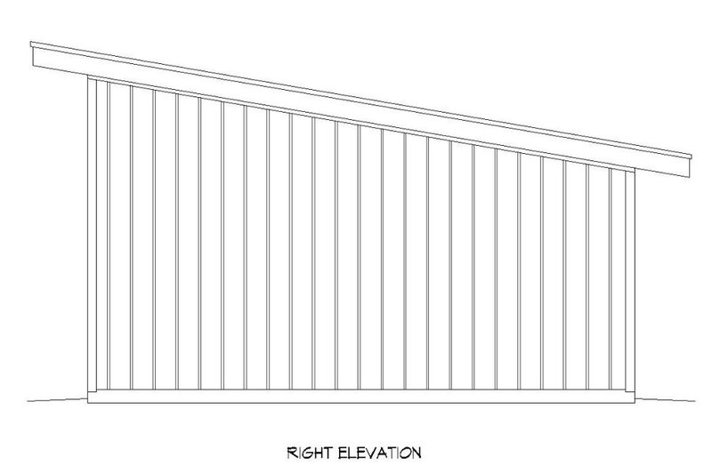 Architectural House Design - Exterior - Other Elevation 1 for Contemporary House Plan #932-224, 0 bath