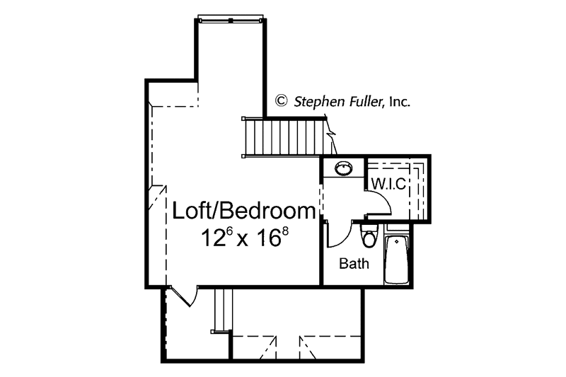 Dream House Plan - Floor Plan - Upper Floor for Ranch House Plan #429-336 - 4 bed, 3 bath