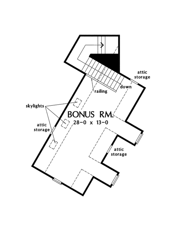 Architectural House Design - European Floor Plan - Other Floor Plan #929-966