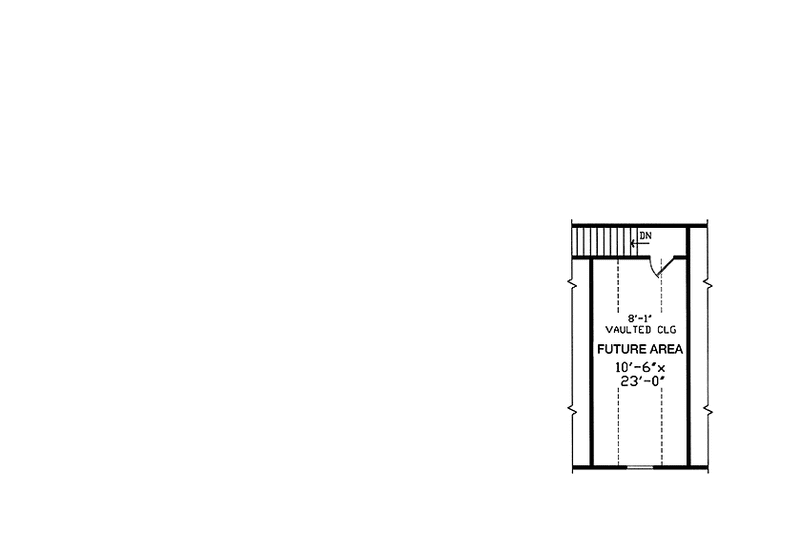 Home Plan - Floor Plan - Other Floor for Ranch House Plan #314-235 - 3 bed, 2.5 bath