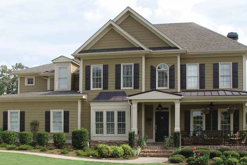 Home Plan - Country Exterior - Front Elevation Plan #54-336