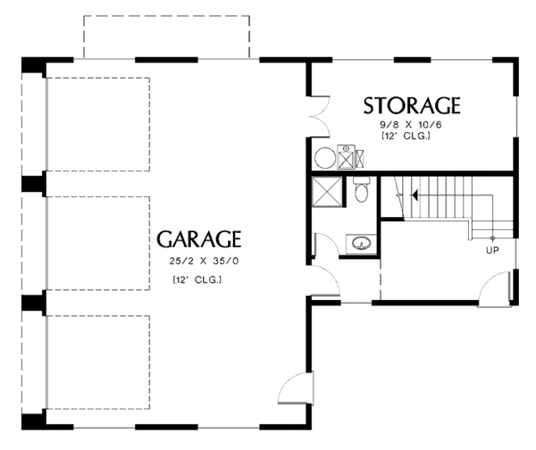 Home Plan - Country Floor Plan - Main Floor Plan #48-834
