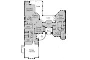 European Style House Plan - 3 Beds 4 Baths 2646 Sq/Ft Plan #115-116 