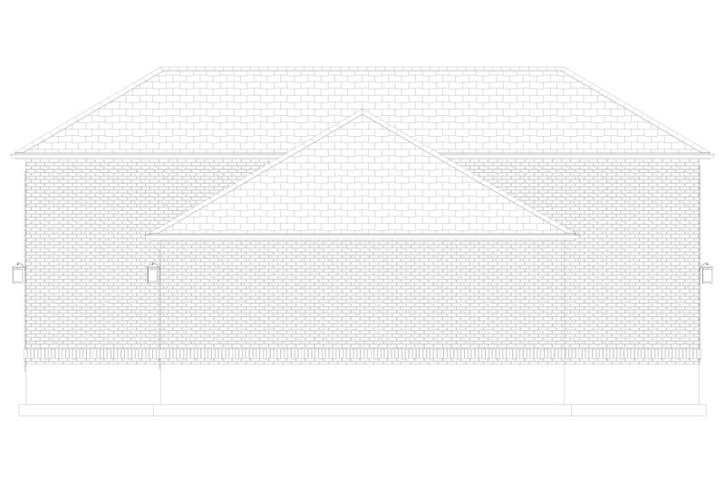 House Design - Exterior - Other Elevation 1 for Traditional House Plan #1060-323, 0 bath