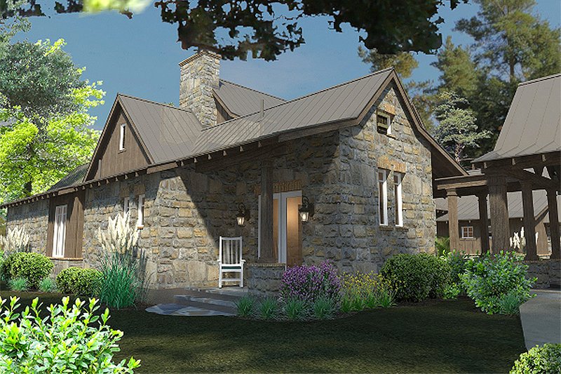 Dream House Plan - Exterior - Other Elevation 7 for Craftsman House Plan #120-186 - 4 bed, 4 bath