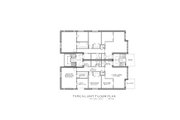 Contemporary Style House Plan - 12 Beds 6 Baths 6672 Sq/Ft Plan #535-6 