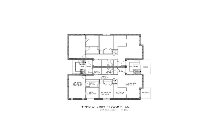 House Plan Design - Floor Plan - Upper Floor for Contemporary House Plan #535-6 - 12 bed, 6 bath