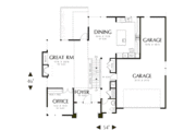 Modern Style House Plan - 4 Beds 3.5 Baths 3692 Sq/Ft Plan #48-247 