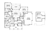 Ranch Style House Plan - 4 Beds 3 Baths 3217 Sq/Ft Plan #411-513 