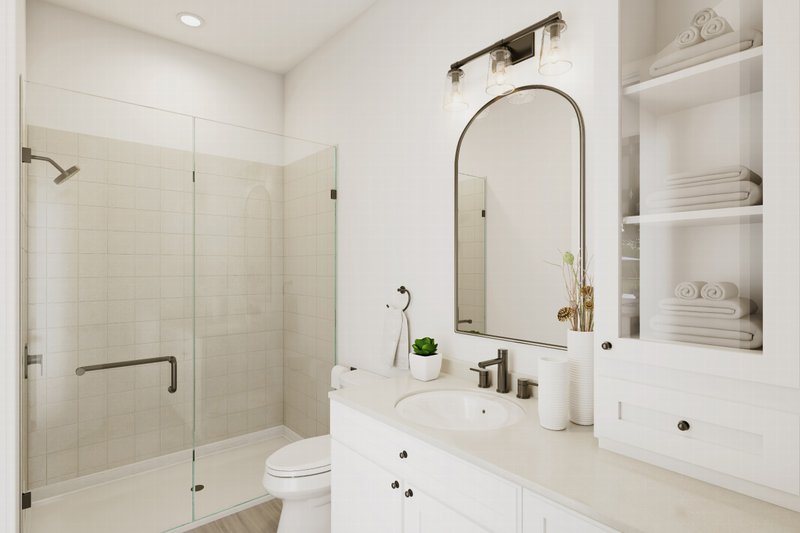 House Plan Design - Interior - Bathroom for Farmhouse House Plan #430-396, 1 bath