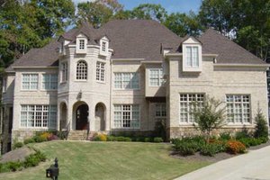 Exterior - Other Elevation for European House Plan #119-204 - 5 bed, 4 bath