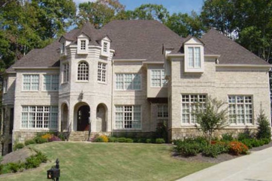 Exterior - Other Elevation for European House Plan #119-204 - 5 bed, 4 bath