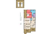 Southern Style House Plan - 3 Beds 2.5 Baths 2216 Sq/Ft Plan #63-264 