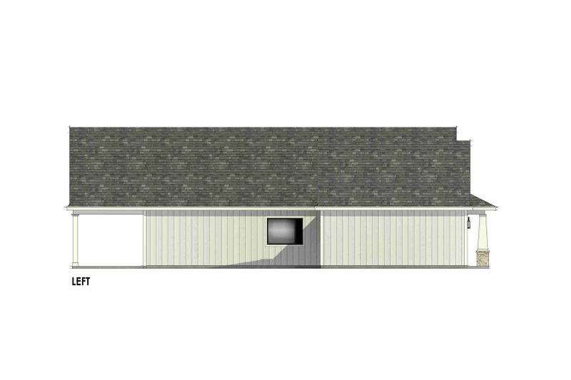 Home Plan - Exterior - Other Elevation for Craftsman House Plan #1096-205 - 3 bed, 2 bath