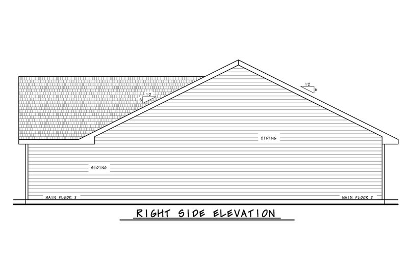Dream House Plan - Exterior - Front Elevation 4 for Farmhouse House Plan #20-2655 - 3 bed, 2 bath