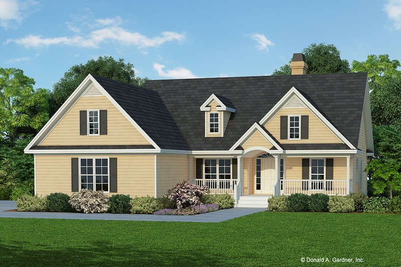 House Design - Ranch Exterior - Front Elevation Plan #929-352