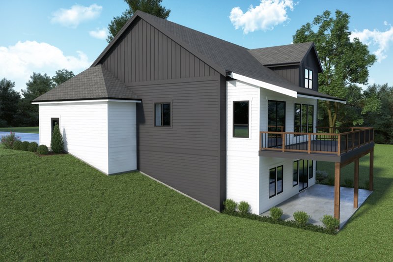 Dream House Plan - Exterior - Other Elevation 1 for Farmhouse House Plan #1070-171 - 3 bed, 2.5 bath