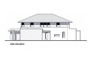 Exterior - Other Elevation 1 for Modern House Plan #496-11 - 4 bed, 2.5 bath