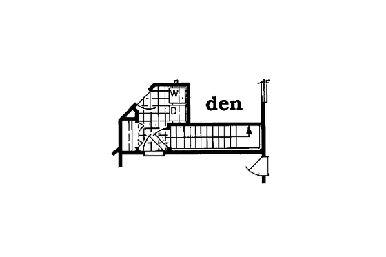 Floor Plan - Other Floor for European House Plan #47-216 - 3 bed, 3 bath