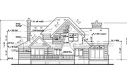 Country Style House Plan - 3 Beds 3 Baths 1972 Sq/Ft Plan #120-140 