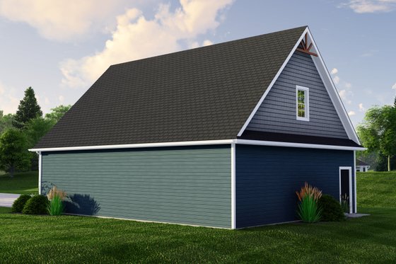 Exterior - Other Elevation for Country House Plan #1064-256, 0 bath
