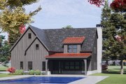 Farmhouse Style House Plan - 4 Beds 3.5 Baths 3432 Sq/Ft Plan #1096-120 