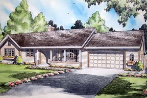 Traditional Exterior - Front Elevation Plan #312-333