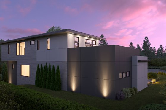 Exterior - Other Elevation 1 for Contemporary House Plan #1066-186 - 5 bed, 6.5 bath