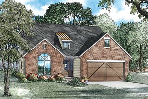 Country Exterior - Front Elevation Plan #17-2472
