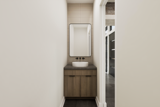 Interior - Bathroom 1 for Modern House Plan #1087-1 - 4 bed, 3.5 bath