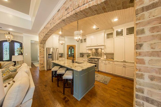 Interior - Kitchen 1 for Prairie House Plan #930-463 - 3 bed, 3.5 bath