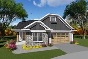 Craftsman Style House Plan - 2 Beds 2 Baths 1514 Sq/Ft Plan #70-1263 