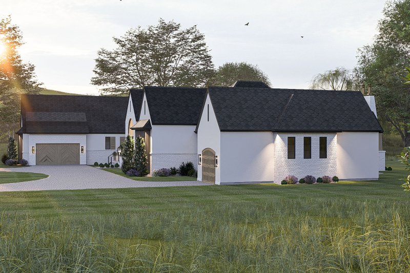 Dream House Plan - Exterior - Other Elevation 3 for Cottage House Plan #455-696 - 3 bed, 4 bath