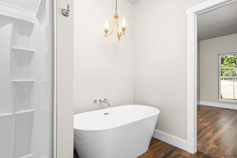 Architectural House Design - Interior - Master Bathroom for Country House Plan #44-256 - 3 bed, 2 bath