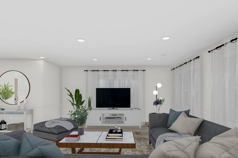 Dream House Plan - Interior - Family Room 2 for Traditional House Plan #1060-154 - 3 bed, 2.5 bath