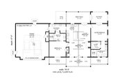 Ranch Style House Plan - 2 Beds 2 Baths 1600 Sq/Ft Plan #932-737 