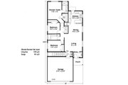 Ranch Style House Plan - 3 Beds 2 Baths 1237 Sq/Ft Plan #124-724 