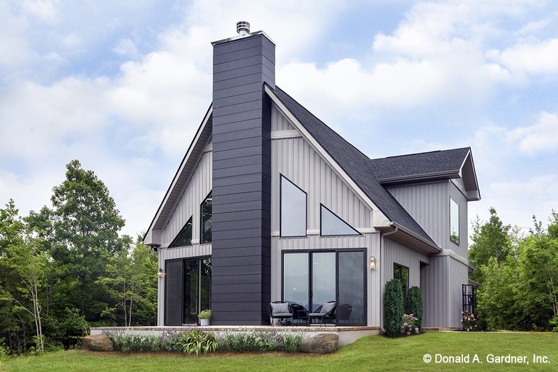 Home Plan - Exterior - Other Elevation for Contemporary House Plan #929-85 - 3 bed, 2 bath