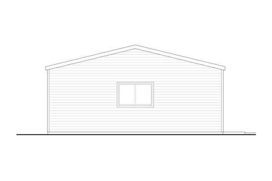 Exterior - Other Elevation for Traditional House Plan #124-1217, 0 bath