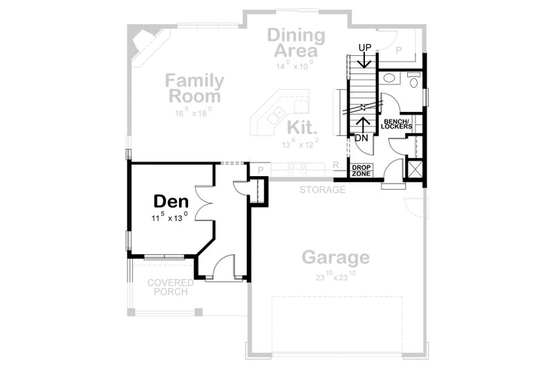 Dream House Plan - Floor Plan - Other Floor for Traditional House Plan #20-2196 - 4 bed, 3 bath