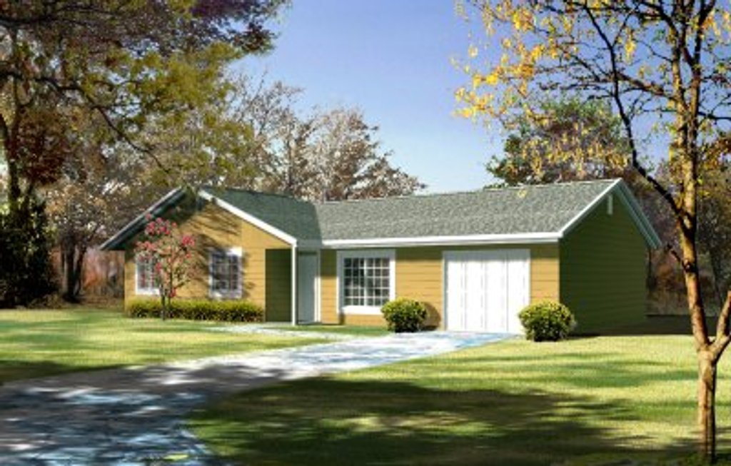 Ranch Style House Plan 3 Beds 2 Baths 1097 Sq Ft Plan 1 Ranch Style House Plan 3 Beds 2 Baths 1097 Sq Ft Plan 1