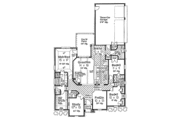 European Style House Plan - 3 Beds 2.5 Baths 2103 Sq/Ft Plan #310-689 