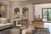 Modern Style House Plan - 4 Beds 3.5 Baths 3571 Sq/Ft Plan #455-358 