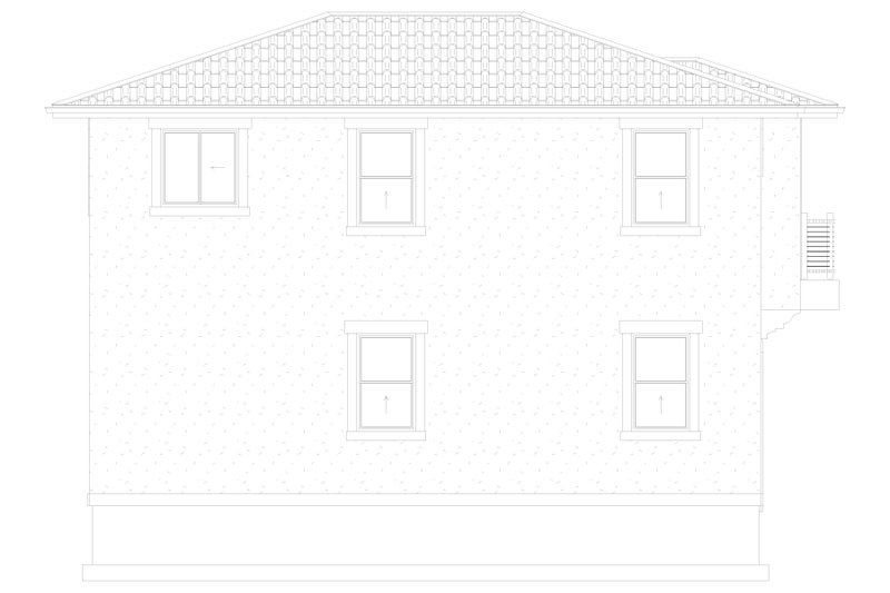Architectural House Design - Exterior - Other Elevation for Mediterranean House Plan #1060-494 - 1 bed, 2 bath