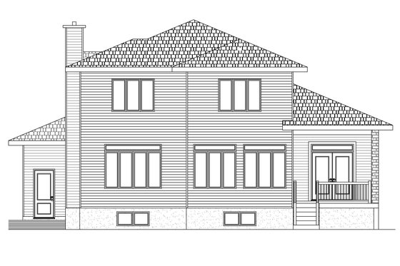 2400 square foot 3 bedroom 2 1/2 bath modern house plan