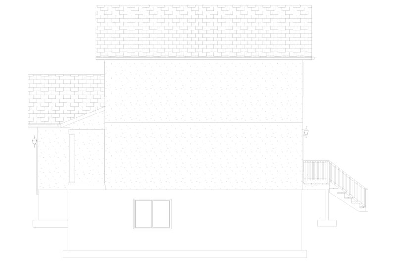 House Design - Exterior - Other Elevation for Traditional House Plan #1060-385 - 3 bed, 2.5 bath