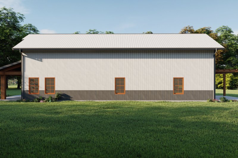 House Design - Exterior - Other Elevation 1 for Farmhouse House Plan #1092-5 - 3 bed, 3.5 bath