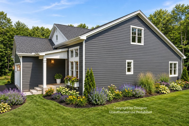 Home Plan - Exterior - Front Elevation 3 for Farmhouse House Plan #51-1539 - 3 bed, 2.5 bath