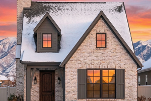 House Blueprint - Cottage Exterior - Front Elevation Plan #1096-143