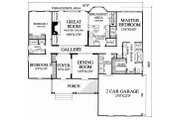 Southern Style House Plan - 3 Beds 2 Baths 2151 Sq/Ft Plan #137-181 
